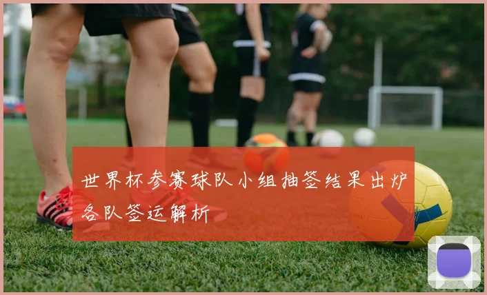 世界杯参赛球队小组抽签结果出炉各队签运解析