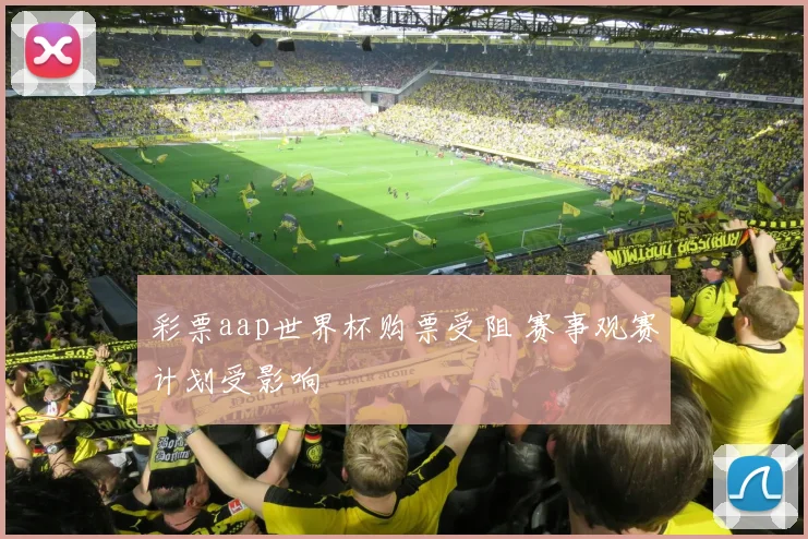 彩票aap世界杯购票受阻 赛事观赛计划受影响